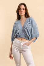 Bubble Boho Top