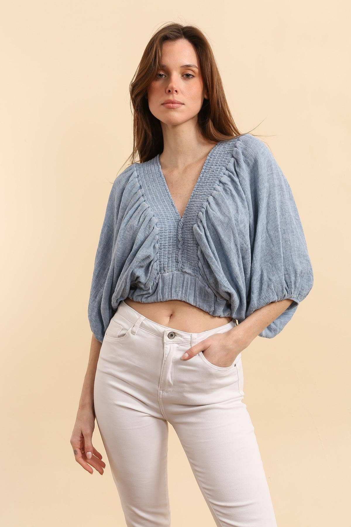Bubble Boho Top