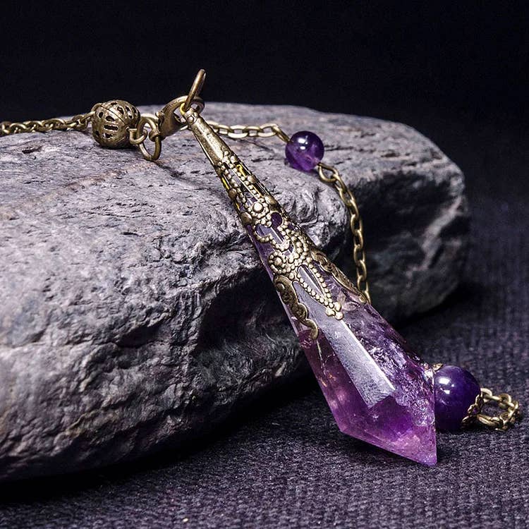 Amethyst Divination Pendulum