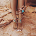 Bohemian Punk Tassel Ankle Bracelet