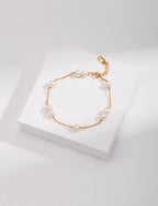 Dainty Freshwater Pearl Bracelet-1