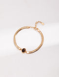 Natural Lapis Lazuli/Tiger Eye Bracelet-1