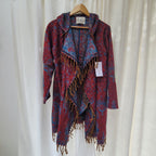 Kia Kimono Cloak - Fringed Festival Coat