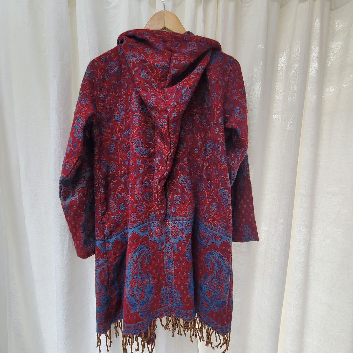 Kia Kimono Cloak - Fringed Festival Coat
