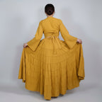 Solstice Boho Skirt with Ruffle Sleeve Top Set