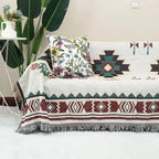Bohemian Multipurpose Sofa Cushion Tablecloth Blanket