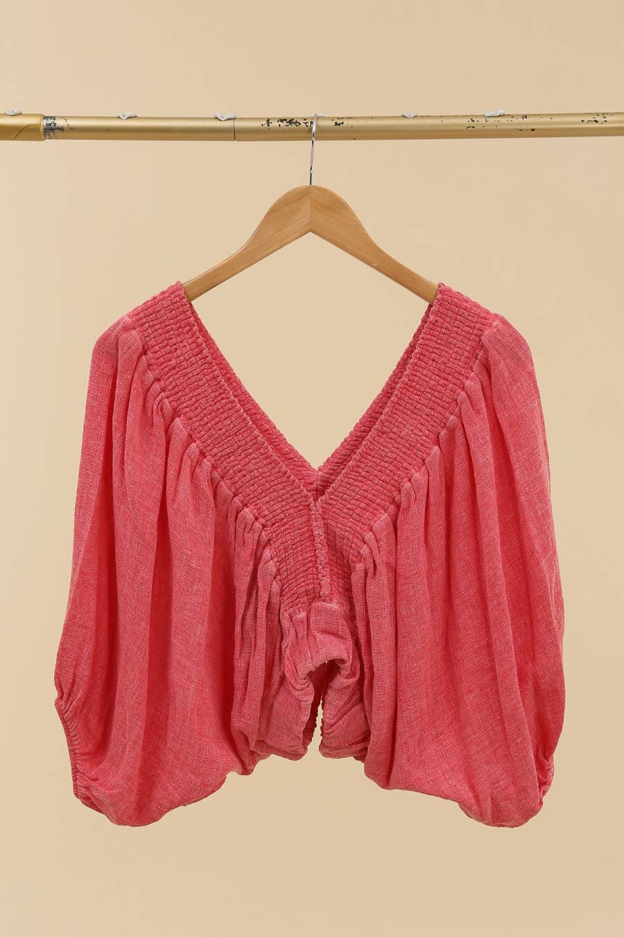 Bubble Boho Top