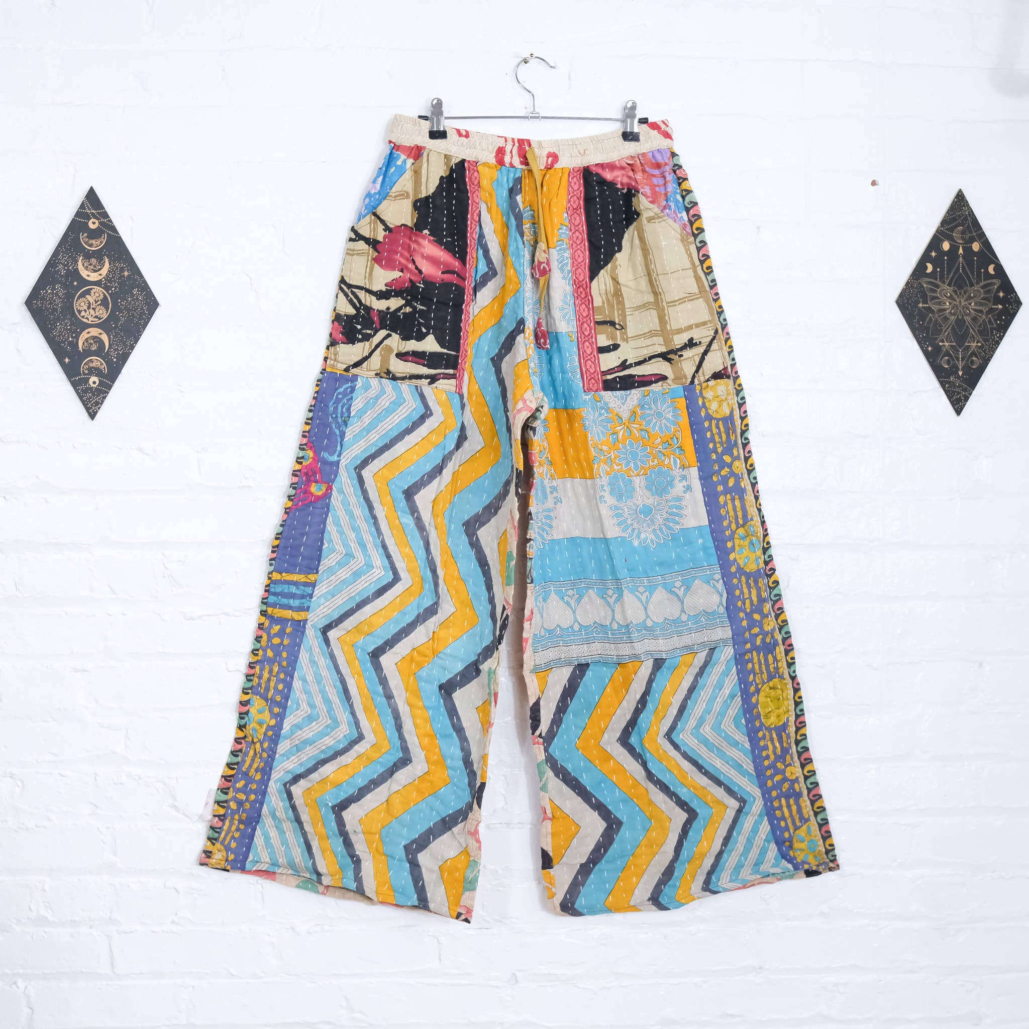Kantha Reversible Cotton Palazzo's