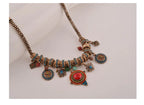 Bohemian Vintage Crystal Necklace