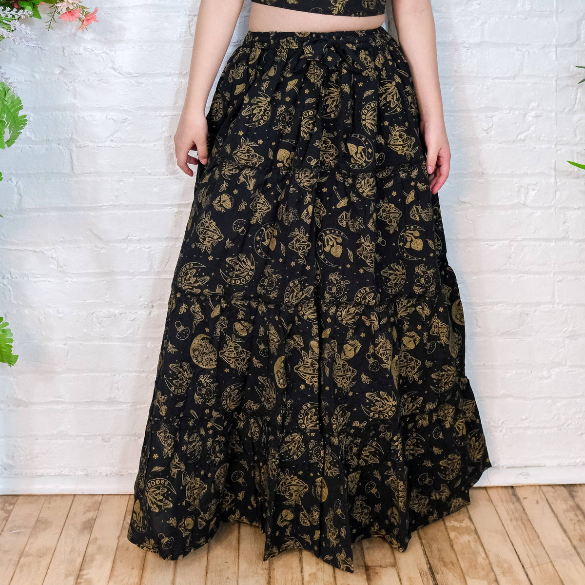 Tiered Mushroom Celestial Skirt