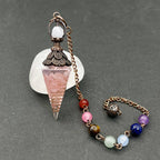 Rose Quartz Chakra Pendulum