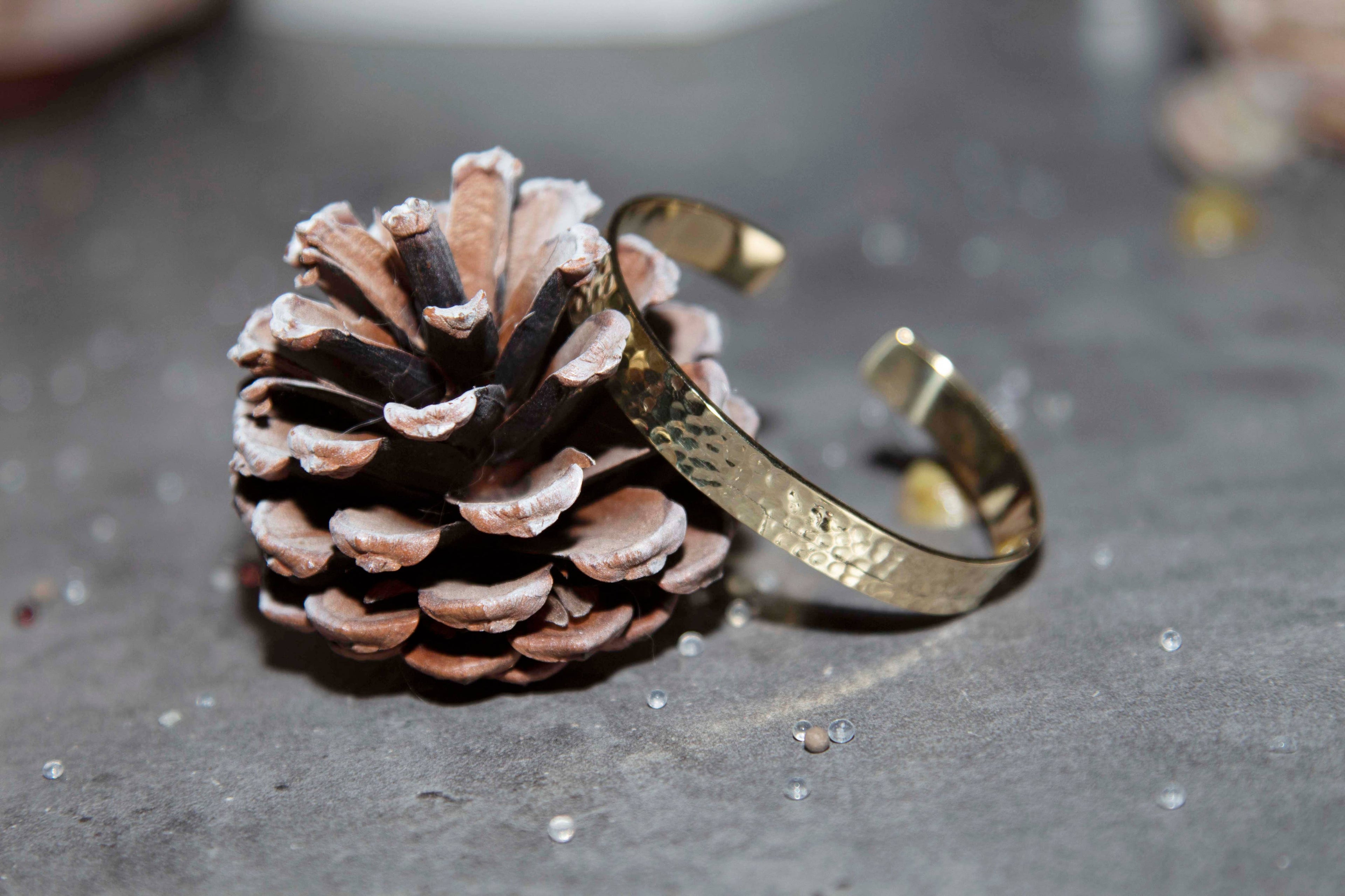 Amelia Brass Bracelet