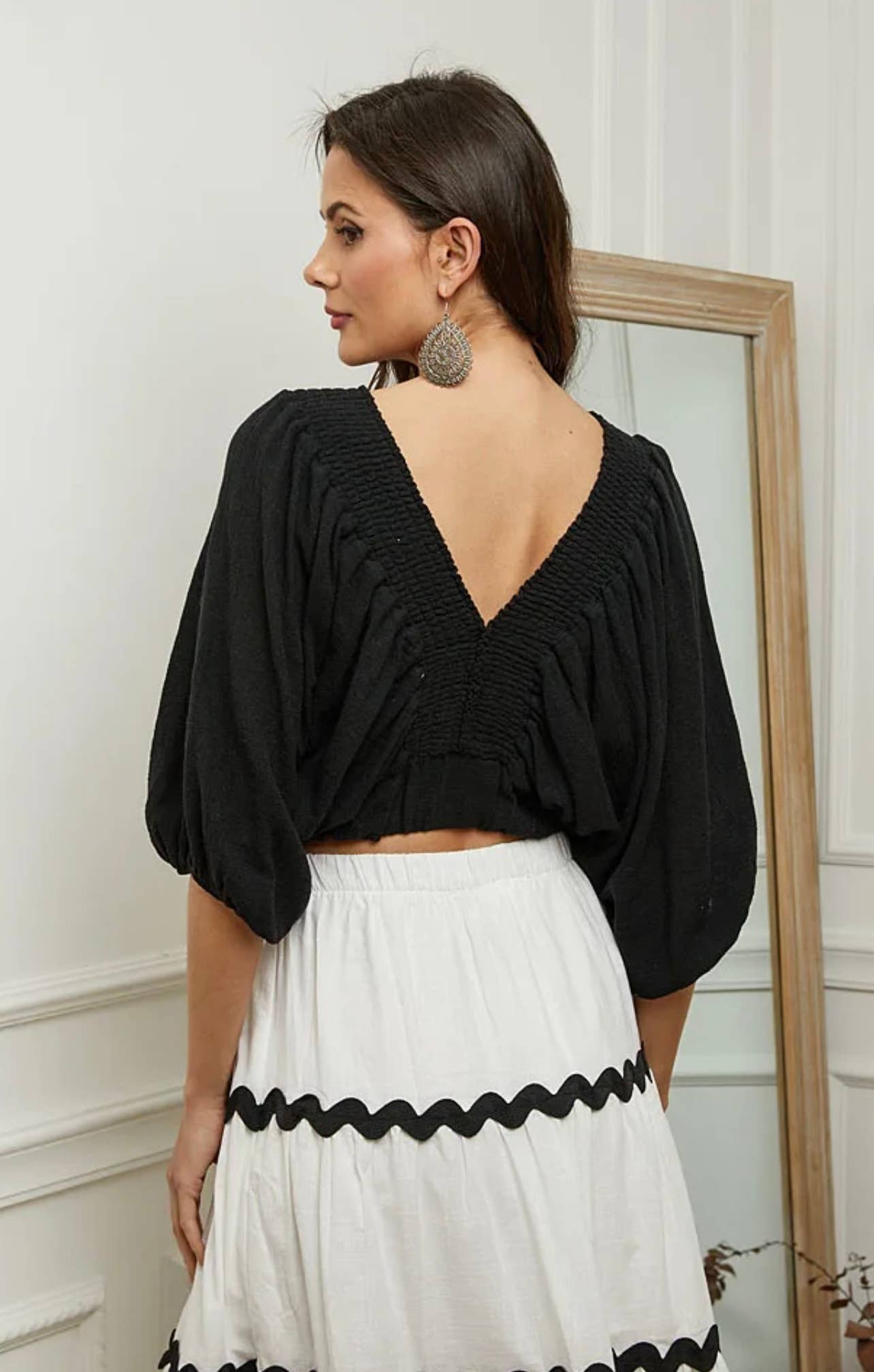 Bubble Boho Top