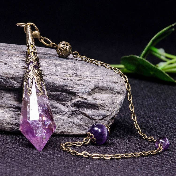 Amethyst Divination Pendulum