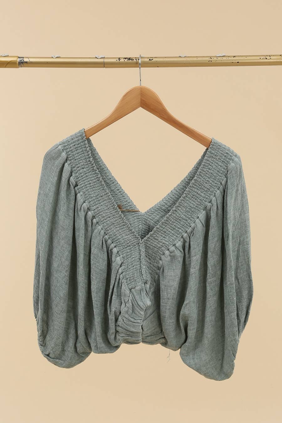 Bubble Boho Top