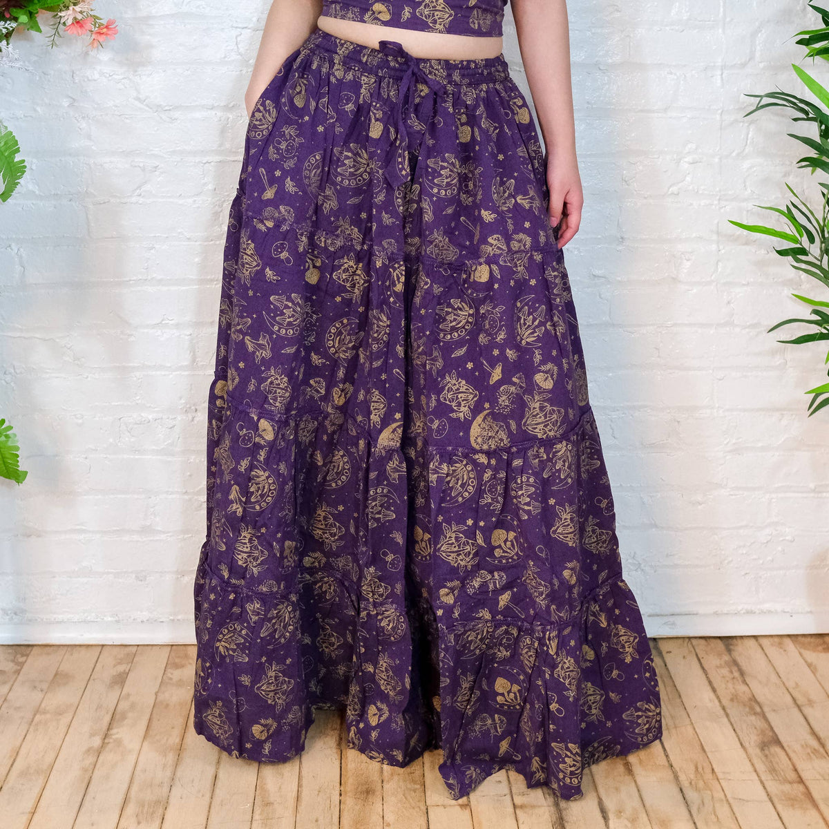 Tiered Mushroom Celestial Skirt
