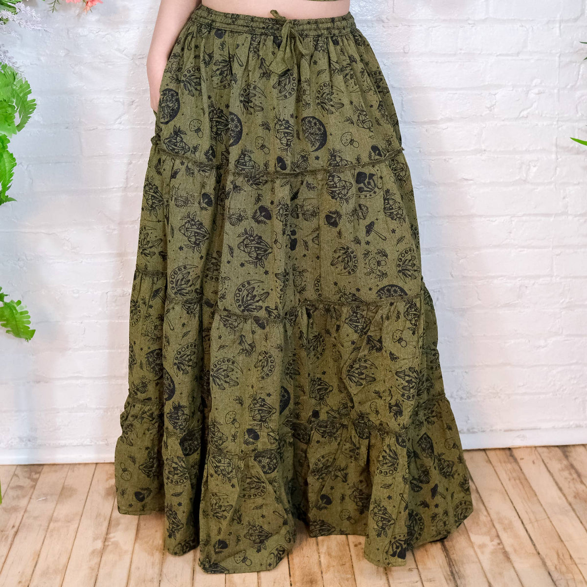 Tiered Mushroom Celestial Skirt