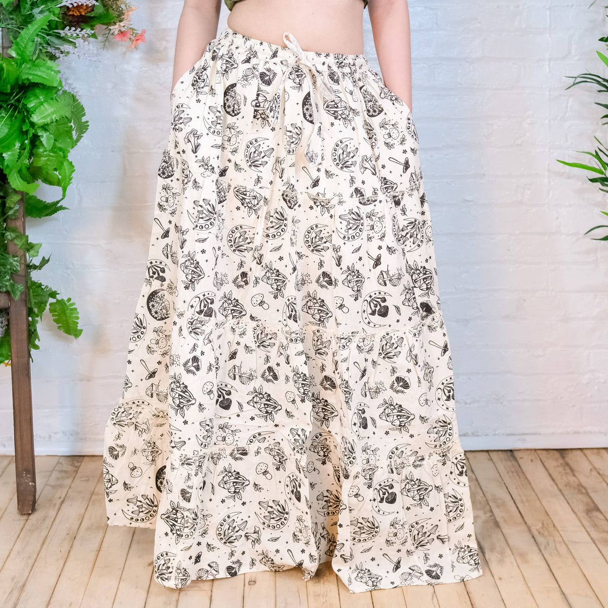 Tiered Mushroom Celestial Skirt