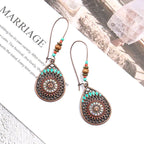 Bohemian Hollow Water Drop Earrings