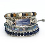 Handwoven Leather Bohemian Multi-Layer Bracelet