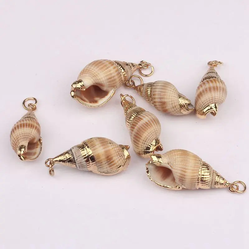 Bohemian Style Natural Seashell Pendant Accessories