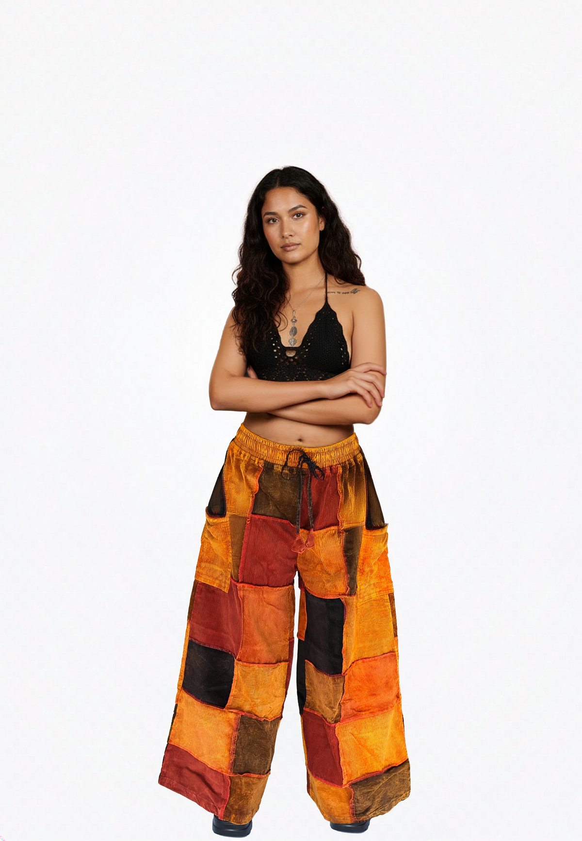Fire & Earth Corduroy Palazzos