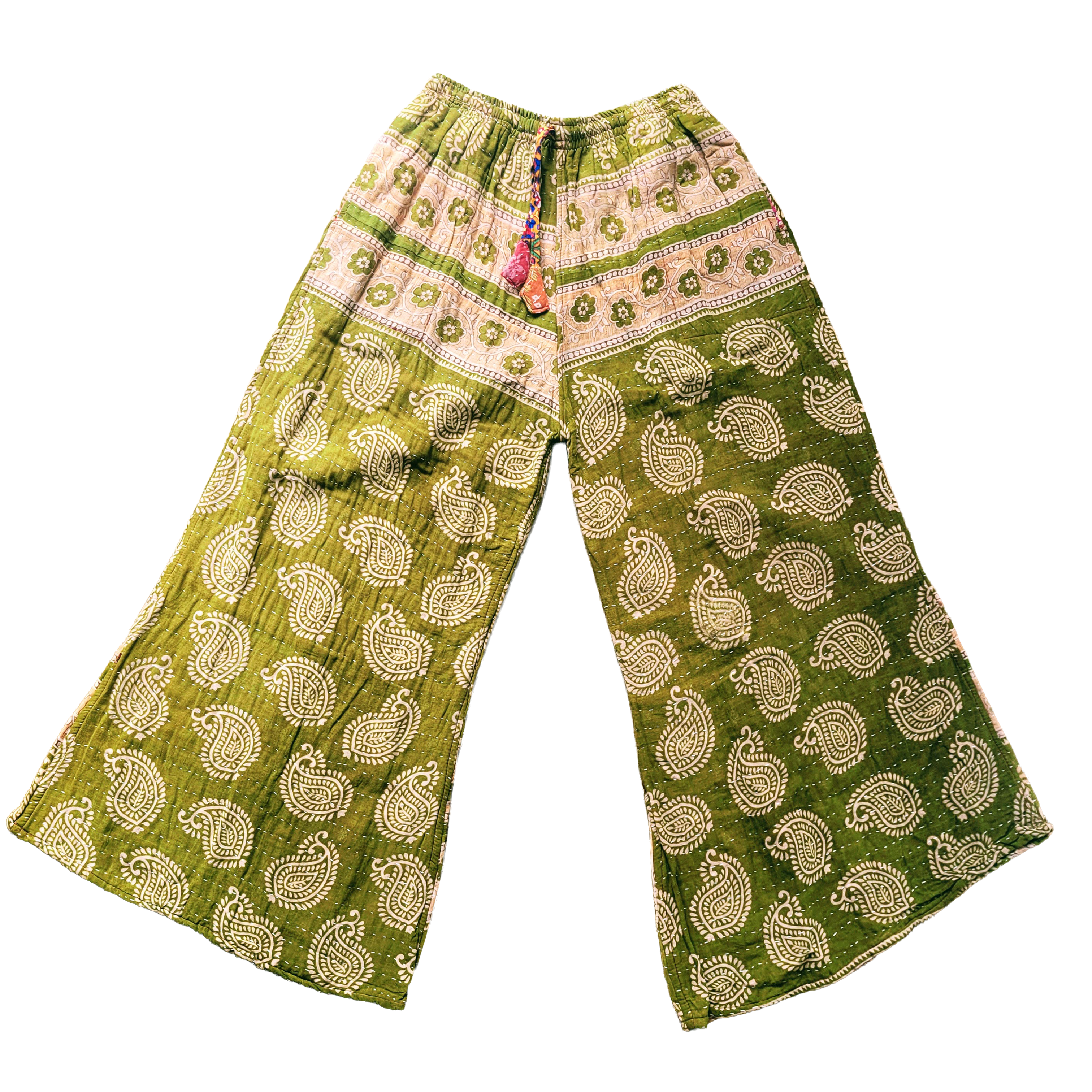 Kantha Reversible Cotton Palazzo's