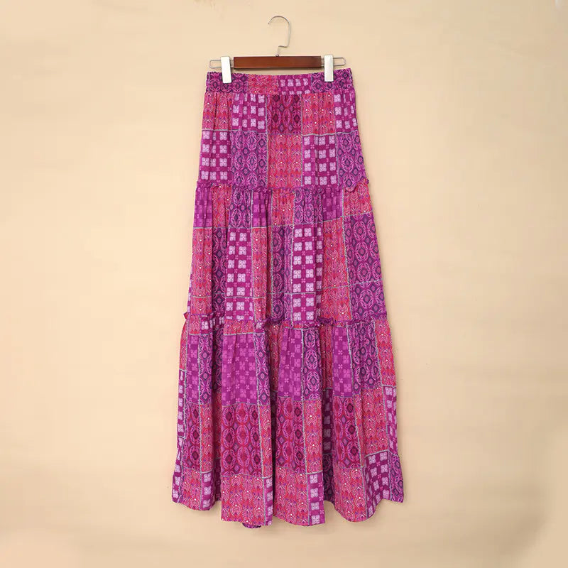 Bohemian Ethnic Style Skirt for Women