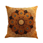 Bohemian Geometric Pattern Linen Cushion Pillowcase
