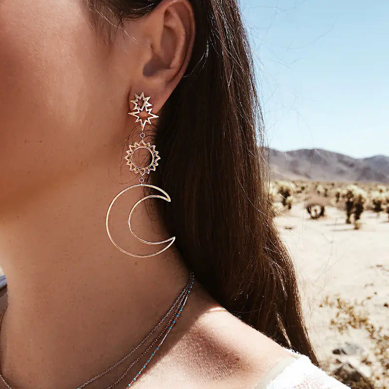 Bohemian Geometric Earrings - New 2018 Collection