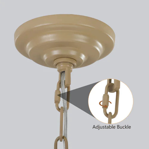 Bohemian Woven Rattan Chandelier