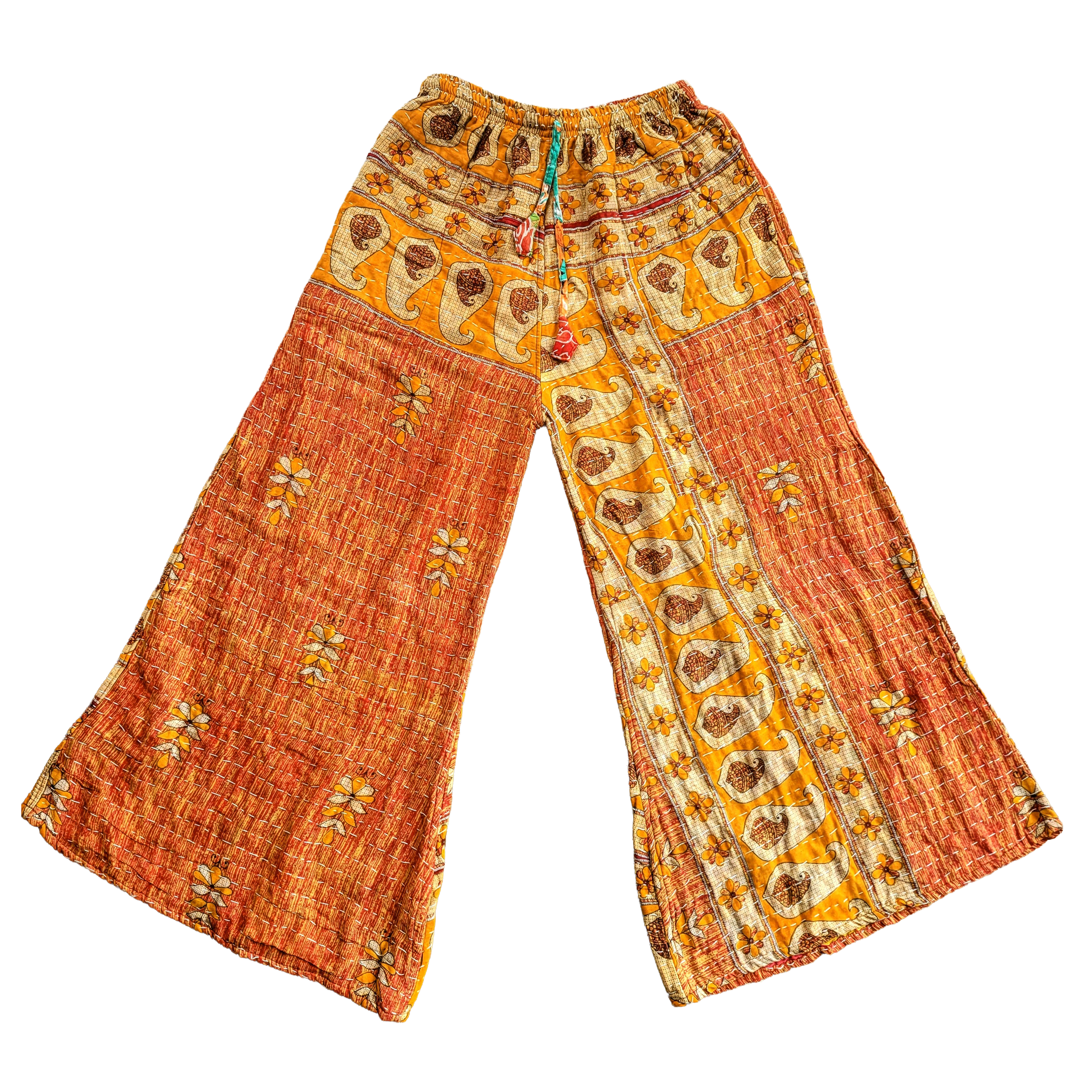Kantha Reversible Cotton Palazzo's