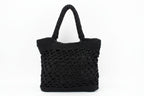 New Crochet Beach Handbag - Summer Woven Tote