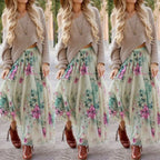 Bohemian Maxi Skirt - Women's Midi Skirt