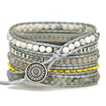 Natural Stone Beaded Crystal Bohemian Strap