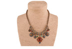 Bohemian Vintage Crystal Necklace