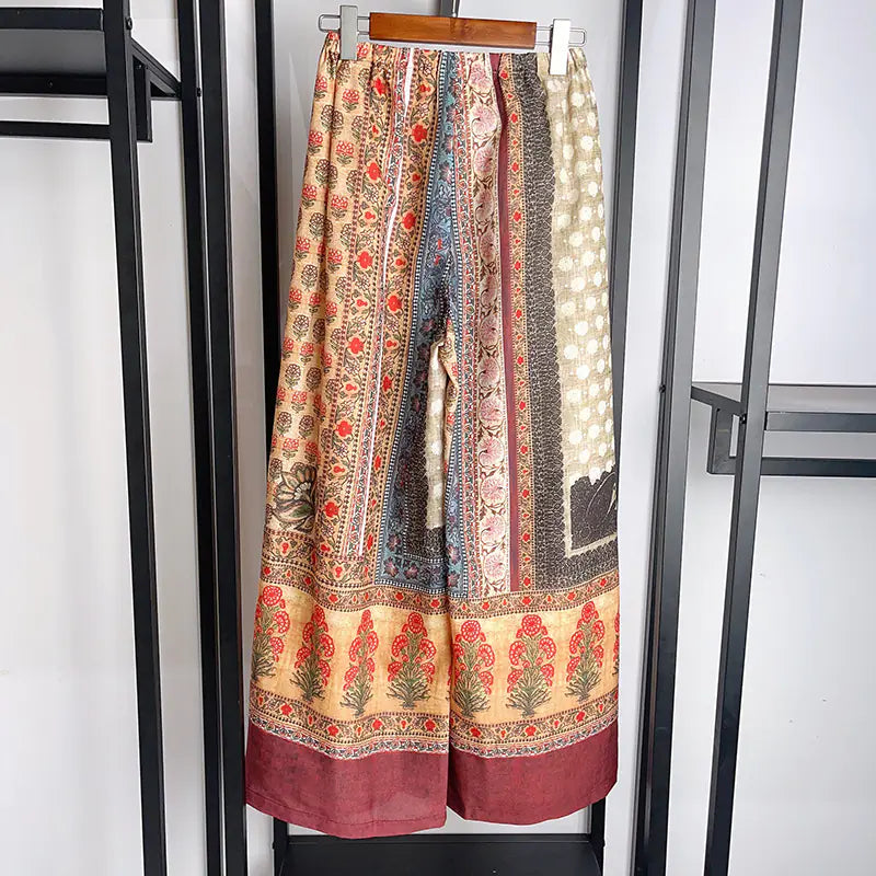 Bohemian Irregular Mesh Skirt for Women