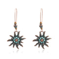Alloy Sunflower Bohemian Earrings