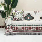 Bohemian Multipurpose Sofa Cushion Tablecloth Blanket
