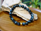 Blue Tiger Eye Bracelet - Intuition & Protection