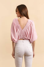 Bubble Boho Top