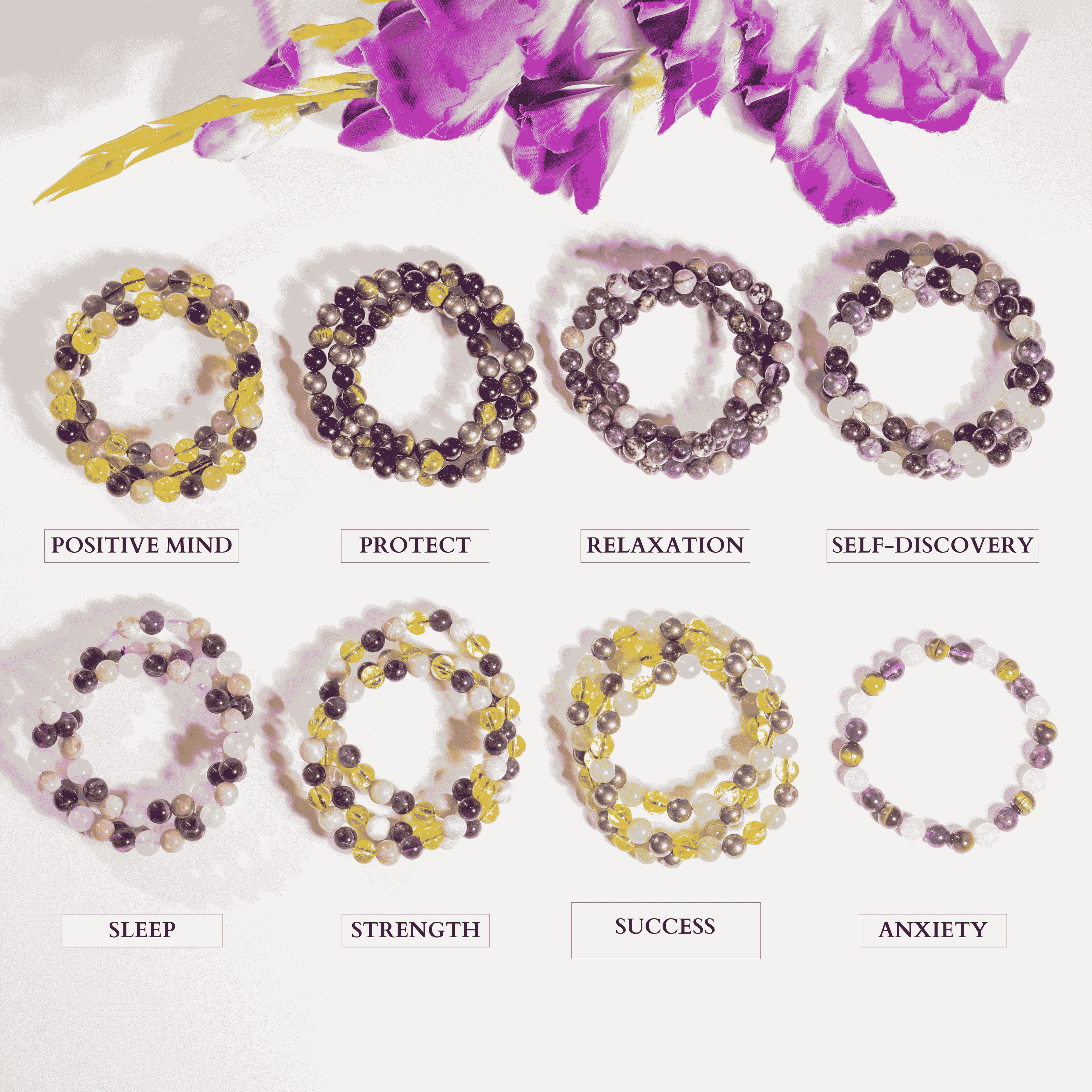Healing Bracelet | Gemstone Jewelry | Chakra Bracelet