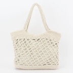 New Crochet Beach Handbag - Summer Woven Tote