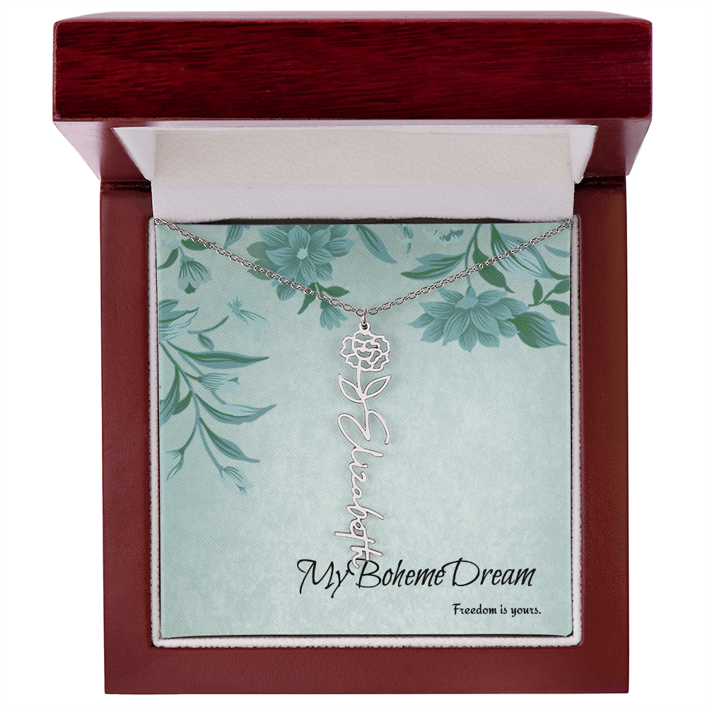 Customise your own unique BohèmeDream necklace