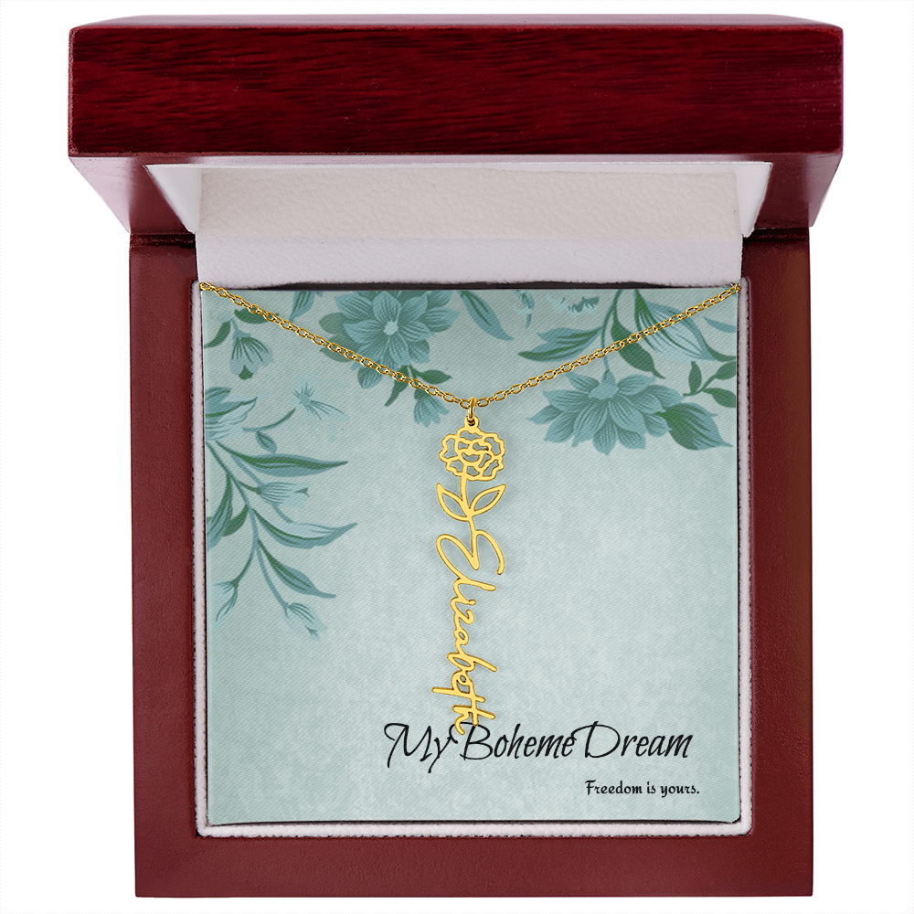 Customise your own unique BohèmeDream necklace