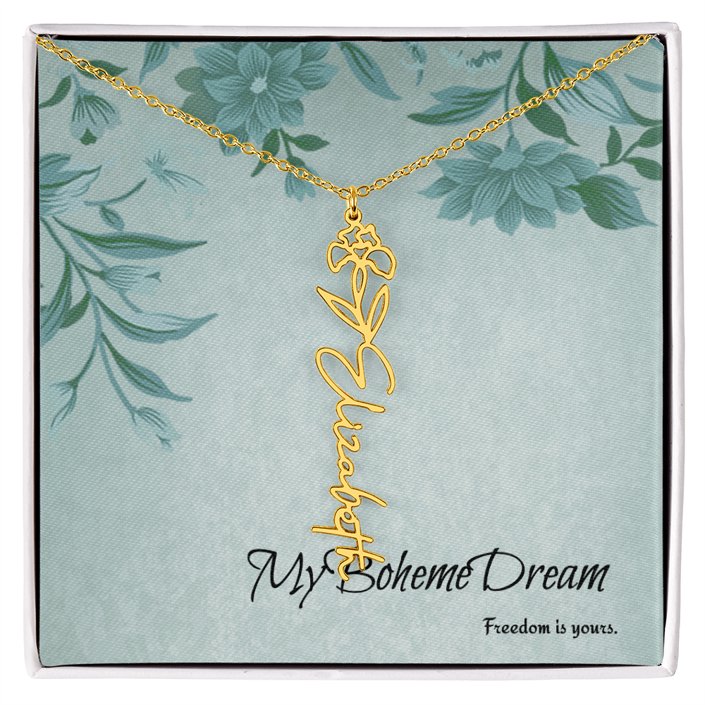 Customise your own unique BohèmeDream necklace
