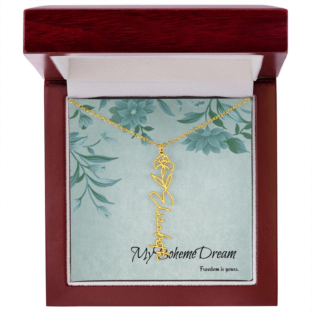 Customise your own unique BohèmeDream necklace