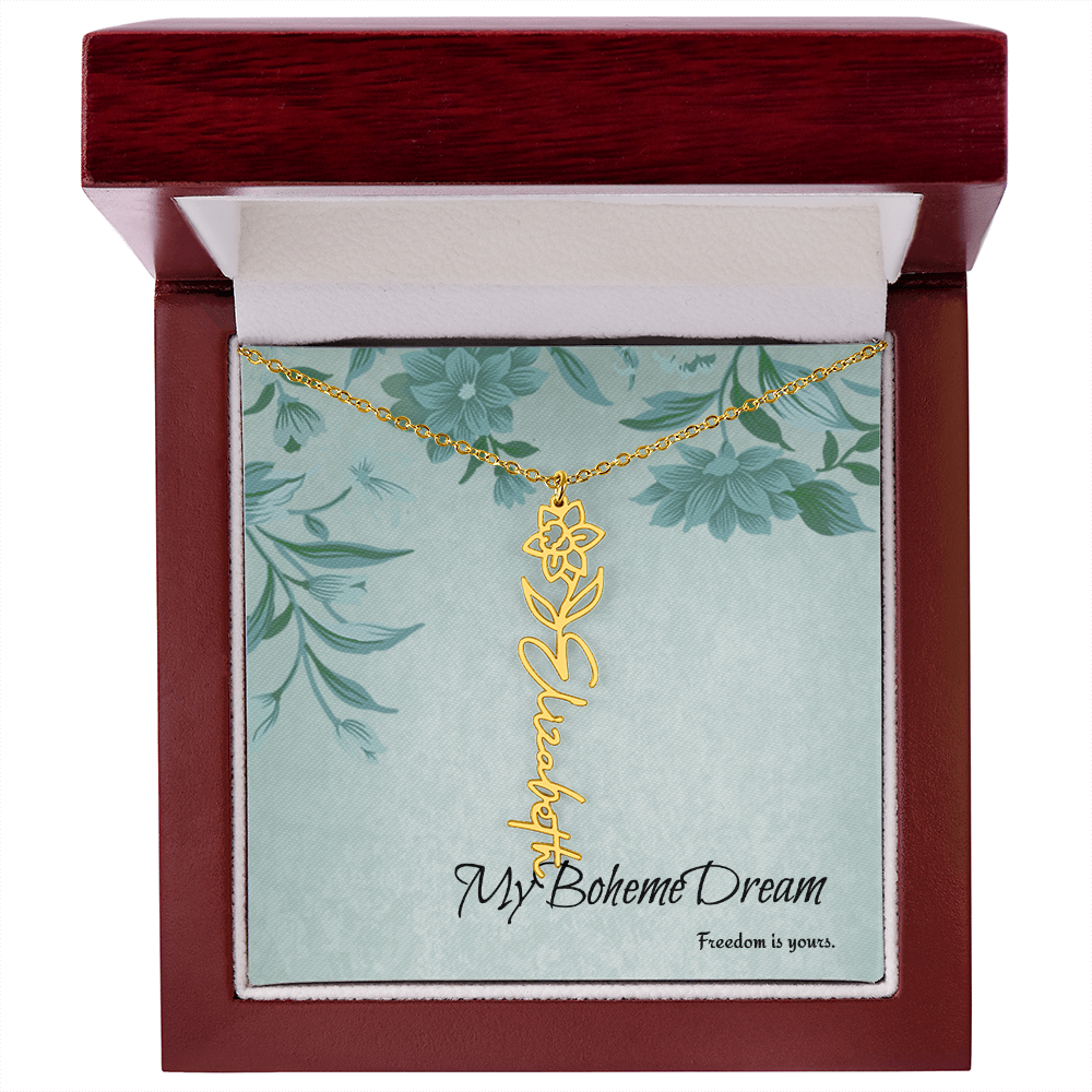 Customise your own unique BohèmeDream necklace