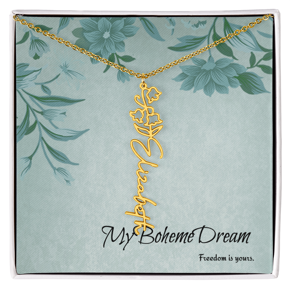 Customise your own unique BohèmeDream necklace