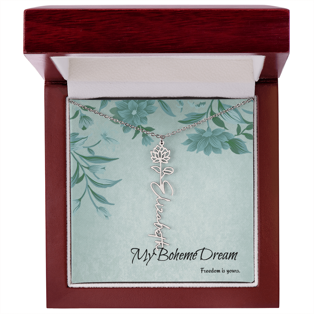 Customise your own unique BohèmeDream necklace